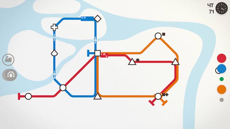 Скачать взломанную Mini Metro [Много монет] MOD apk на Андроид