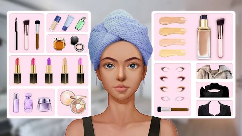 Скачать взломанную DIY Makeup: Макияж Игрa [Мод меню] MOD apk на Андроид