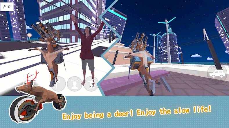 Скачать взломанную DEEEER Simulator: Future World [Мод меню] MOD apk на Андроид