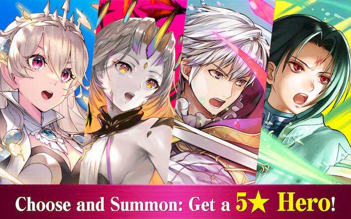 Скачать взломанную Fire Emblem Heroes [Много монет] MOD apk на Андроид
