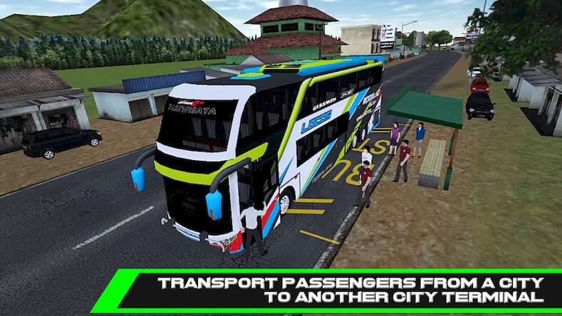 Скачать взломанную Mobile Bus Simulator [Много монет] MOD apk на Андроид