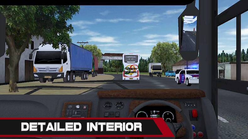 Скачать взломанную Mobile Bus Simulator [Много монет] MOD apk на Андроид