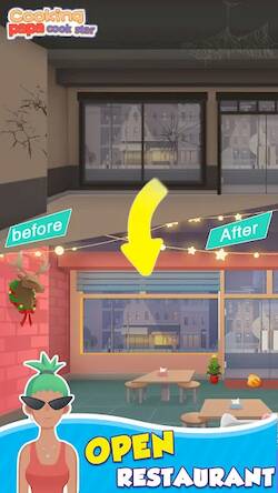 Скачать взломанную Cooking Papa:Cookstar [Много монет] MOD apk на Андроид