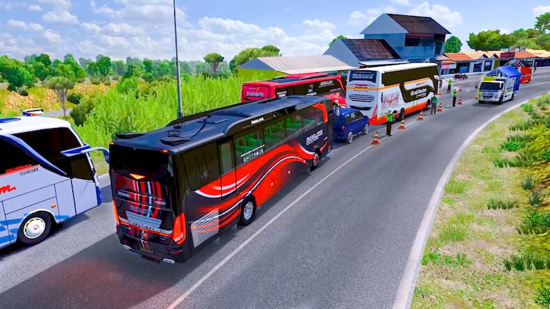 Скачать взломанную Hill Coach Bus Simulator 2023 [Мод меню] MOD apk на Андроид