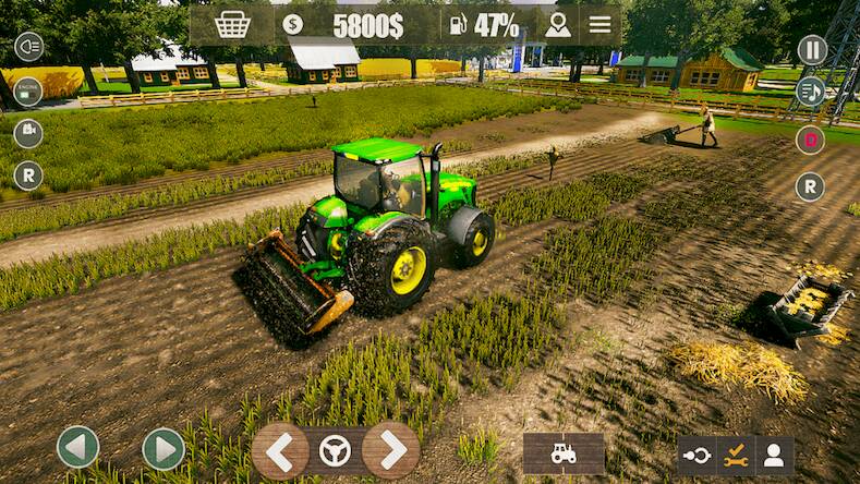 Скачать взломанную Farm Simulator: Farming Sim 22 [Много монет] MOD apk на Андроид