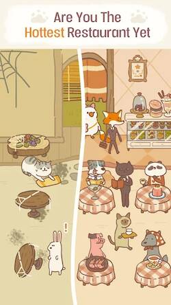 Скачать взломанную Animal Restaurant [Много денег] MOD apk на Андроид