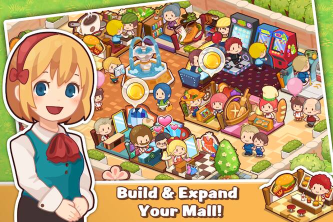 Скачать взломанную Happy Mall Story: Sim Game [Много монет] MOD apk на Андроид