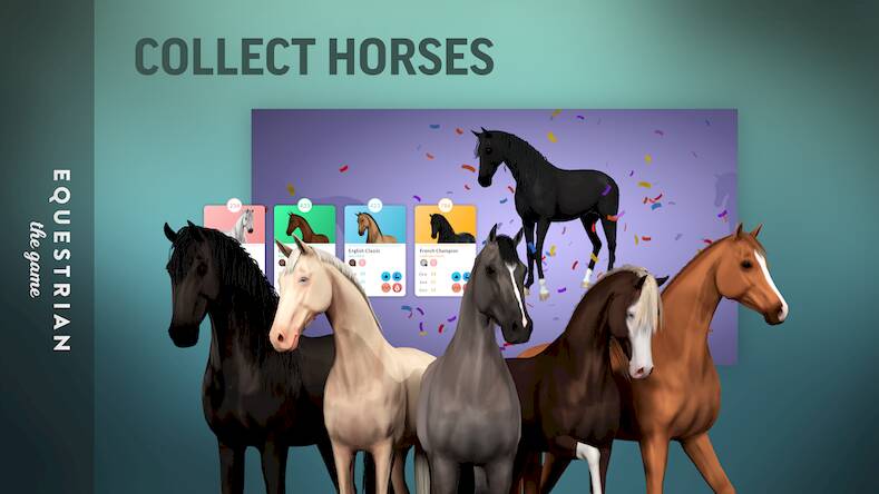 Скачать взломанную Equestrian the Game [Бесплатные покупки] MOD apk на Андроид