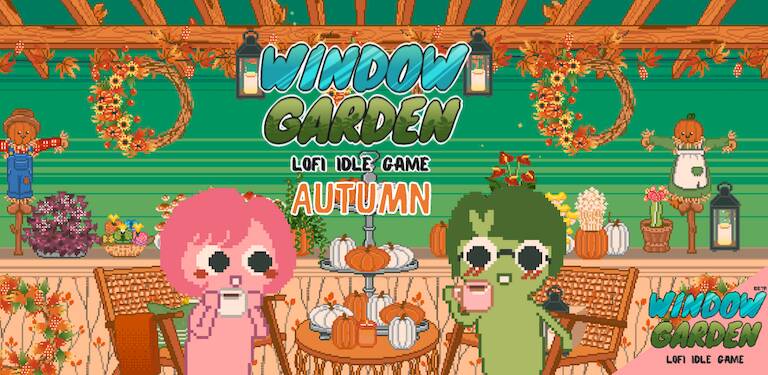 Скачать взломанную Window Garden - Lofi Idle Game [Бесплатные покупки] MOD apk на Андроид