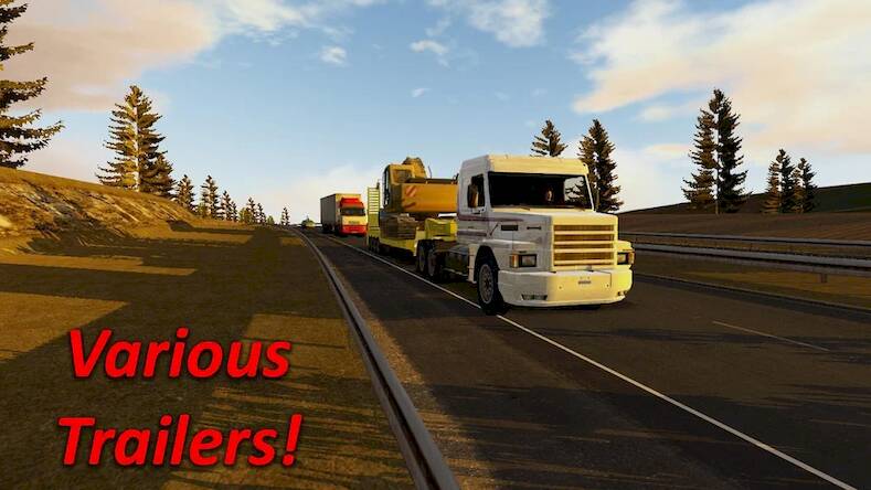Скачать взломанную Heavy Truck Simulator [Бесплатные покупки] MOD apk на Андроид