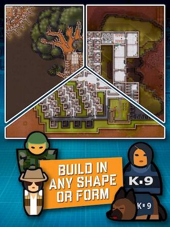 Скачать взломанную Prison Architect: Mobile [Много денег] MOD apk на Андроид