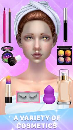 Скачать взломанную Makeover salon: Makeup ASMR [Много денег] MOD apk на Андроид