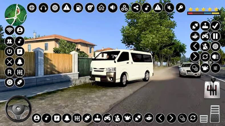 Скачать взломанную Car Games Dubai Van Simulator [Мод меню] MOD apk на Андроид
