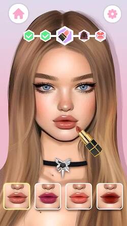 Скачать взломанную Makeup Salon: макияжем игра [Бесплатные покупки] MOD apk на Андроид