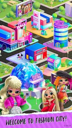 Скачать взломанную LOL Surprise! OMG Fashion Club [Много монет] MOD apk на Андроид