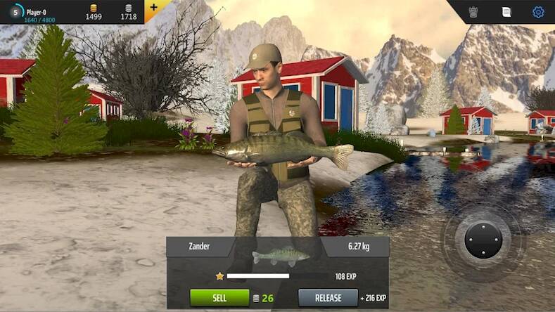 Скачать взломанную Professional Fishing [Много монет] MOD apk на Андроид