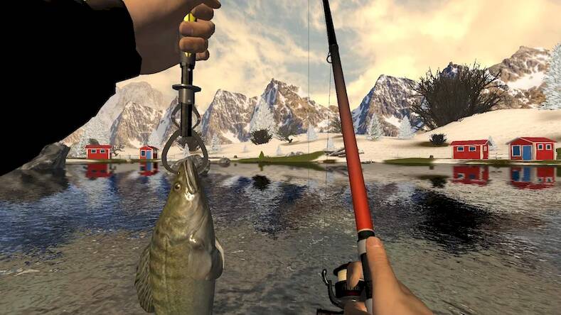 Скачать взломанную Professional Fishing [Много монет] MOD apk на Андроид