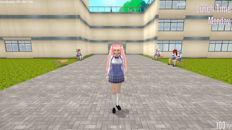 Скачать взломанную Lethal Love: a Yandere game [Много денег] MOD apk на Андроид