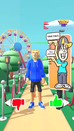 Скачать взломанную Theme Park 3D - Fun Aquapark [Много монет] MOD apk на Андроид