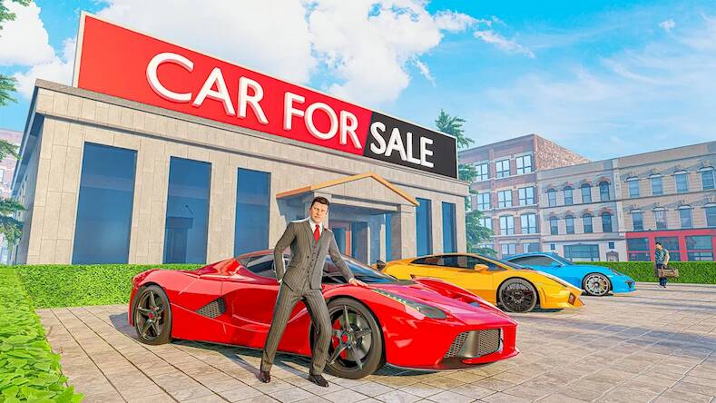 Скачать взломанную Buy & Saler Car Forsale Simula [Много монет] MOD apk на Андроид