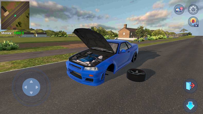 Скачать взломанную Mechanic 3D My Favorite Car [Много денег] MOD apk на Андроид