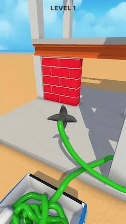Скачать взломанную Rope and Demolish [Много монет] MOD apk на Андроид