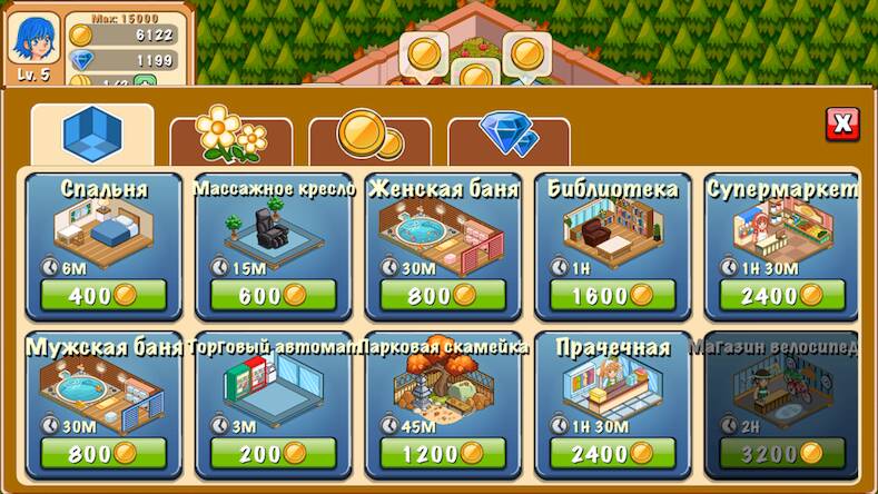 Скачать взломанную Hotel Story: Создайте курорт [Бесплатные покупки] MOD apk на Андроид
