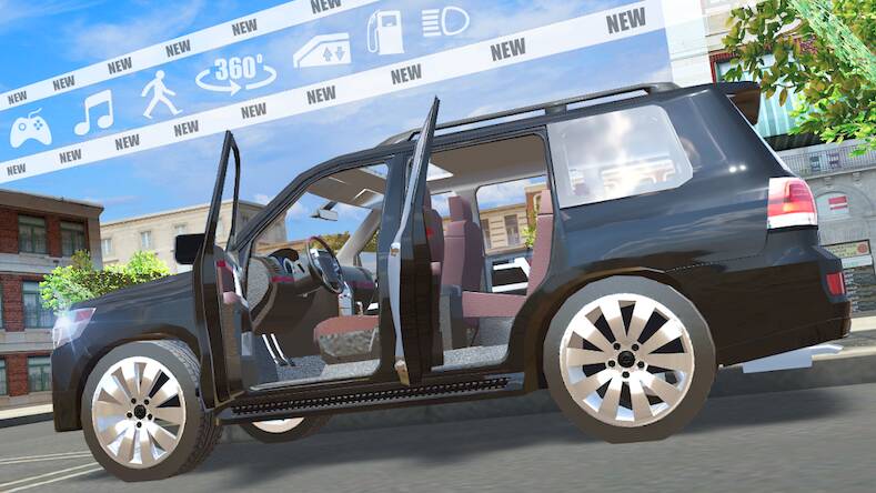 Скачать взломанную Offroad Cruiser Simulator [Бесплатные покупки] MOD apk на Андроид