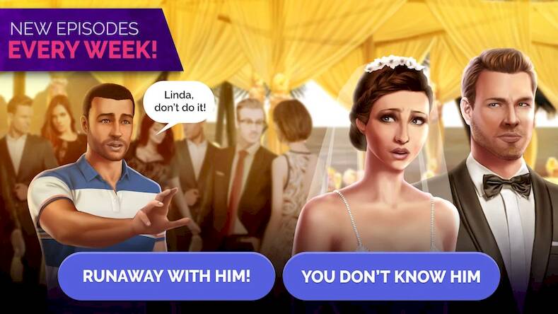 Скачать взломанную Linda Brown: Interactive Story [Бесплатные покупки] MOD apk на Андроид