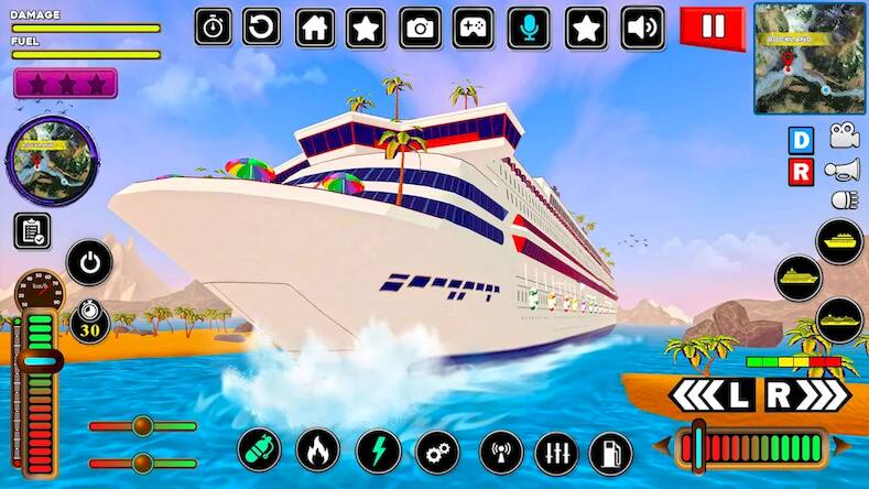 Скачать взломанную Игры про вождение круизного ла [Бесплатные покупки] MOD apk на Андроид