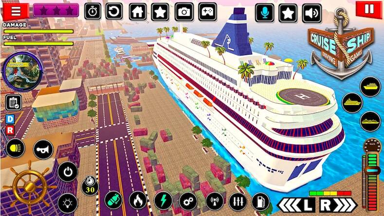 Скачать взломанную Игры про вождение круизного ла [Бесплатные покупки] MOD apk на Андроид