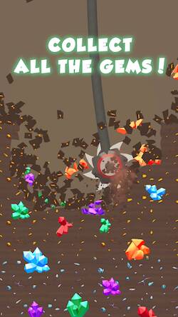 Скачать взломанную Drill and Collect - Idle Miner [Бесплатные покупки] MOD apk на Андроид