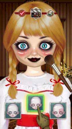 Скачать взломанную Doll Repair - макияж одевалки [Много денег] MOD apk на Андроид