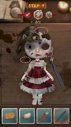 Скачать взломанную Doll Repair - макияж одевалки [Много денег] MOD apk на Андроид