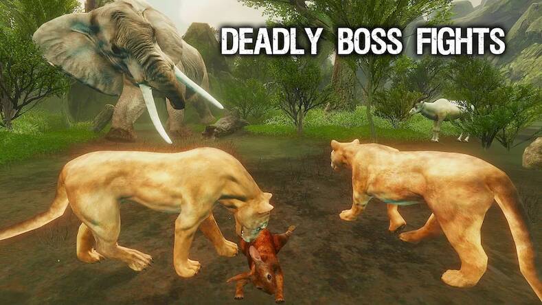 Скачать взломанную The Puma - Animal Simulator [Мод меню] MOD apk на Андроид