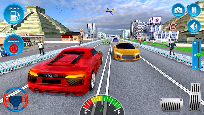 Скачать взломанную Автомойка: Парковка 3D Игры [Много монет] MOD apk на Андроид