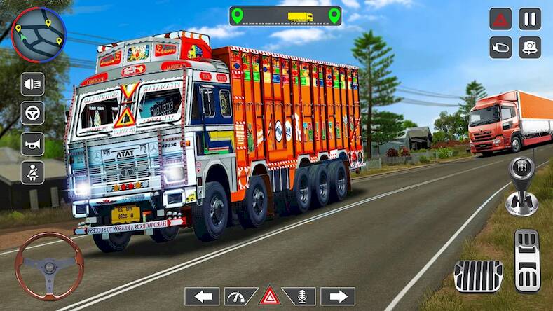 Скачать взломанную Cargo Truck Driving Sim Games [Мод меню] MOD apk на Андроид