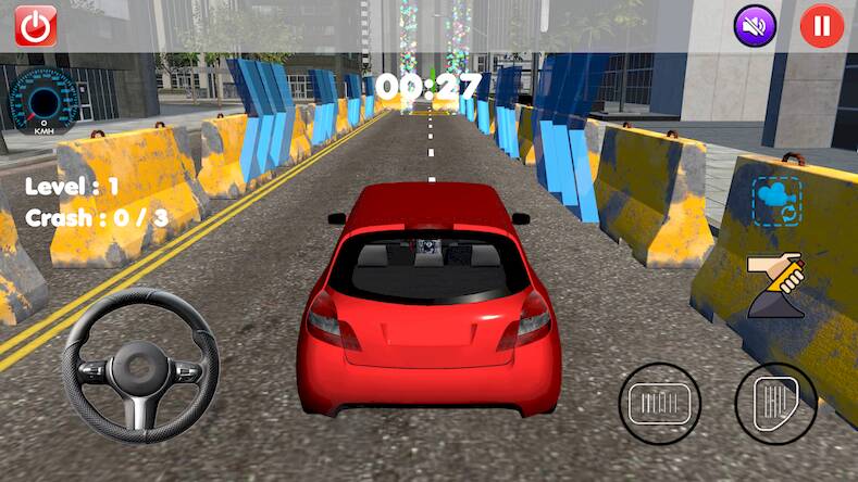 Скачать взломанную Clio Симулятор Парковки [Много денег] MOD apk на Андроид