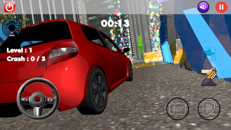Скачать взломанную Clio Симулятор Парковки [Много денег] MOD apk на Андроид