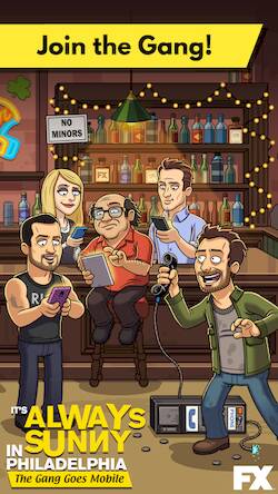 Скачать взломанную Always Sunny: Gang Goes Mobile [Бесплатные покупки] MOD apk на Андроид