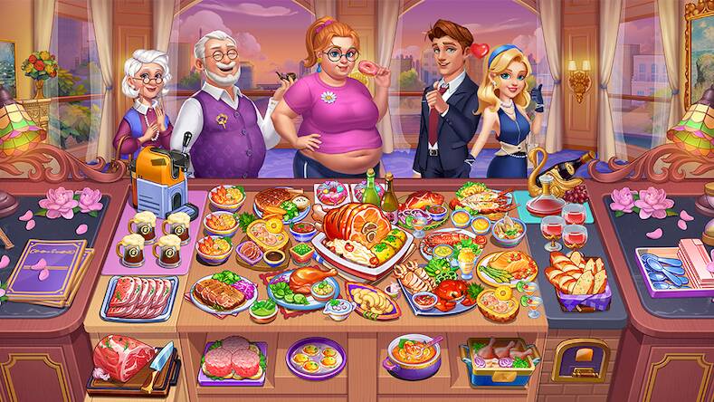Скачать взломанную Mary's Cooking - Master Chef [Бесплатные покупки] MOD apk на Андроид