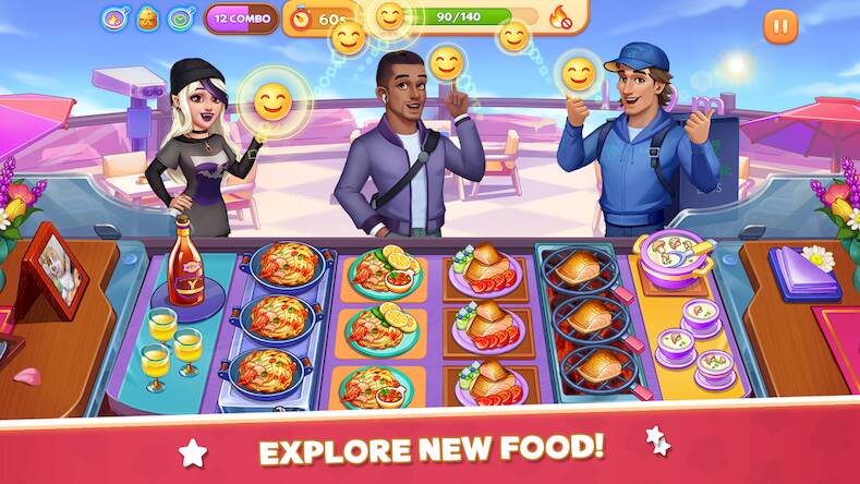 Скачать взломанную Mary's Cooking - Master Chef [Бесплатные покупки] MOD apk на Андроид