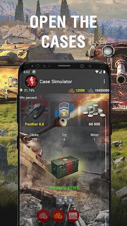Скачать взломанную Кейс симулятор для Blitz [Бесплатные покупки] MOD apk на Андроид