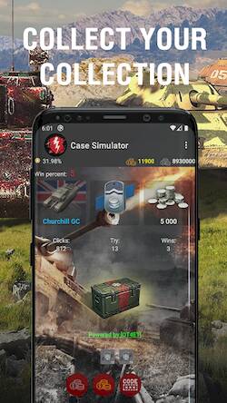 Скачать взломанную Кейс симулятор для Blitz [Бесплатные покупки] MOD apk на Андроид