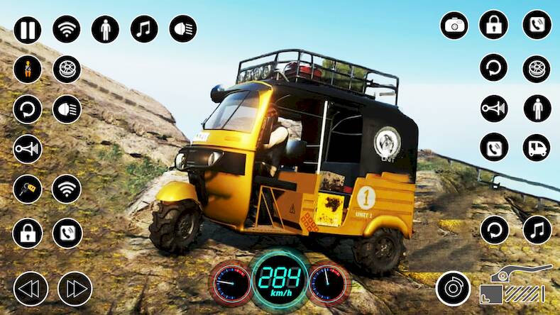 Скачать взломанную Tuk Tuk Rickshaw Driver 2023 [Много монет] MOD apk на Андроид