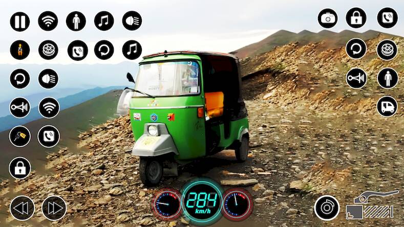 Скачать взломанную Tuk Tuk Rickshaw Driver 2023 [Много монет] MOD apk на Андроид