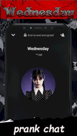 Скачать взломанную Wednesday Fake Call Video [Много денег] MOD apk на Андроид