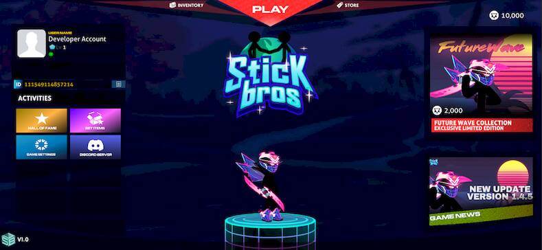 Скачать взломанную Stick Bros [Мод меню] MOD apk на Андроид