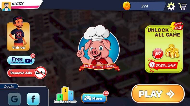 Скачать взломанную Rib Shack Cooking Restaurant [Бесплатные покупки] MOD apk на Андроид