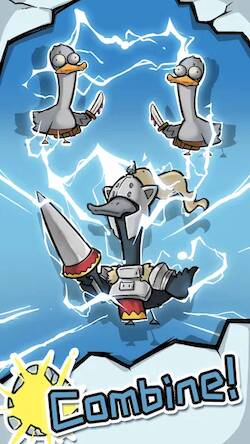 Скачать взломанную Слияние утки - Merge Duck [Много монет] MOD apk на Андроид